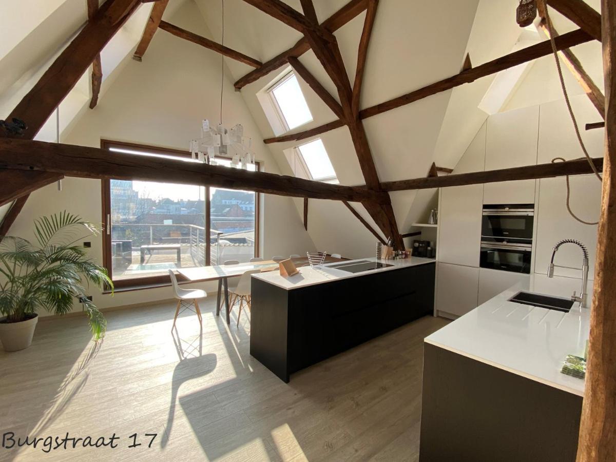 Burgstraat 17 Apartment In Exclusive Patrician House In Medieval Gent Exteriör bild